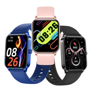 Design de mode D2 300 mAh 1.78 pouces 368*448 AMOLED écran smartwatch BT appel fitness surveillance 100 + Sports Smart Watch D2