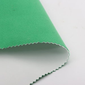 Vente directe usine – Tissu velours laminé imperméable haute densité pour <span class=keywords><strong>tapis</strong></span> de golf/tissu de table de <span class=keywords><strong>billard</strong></span>/sacs et valises unis pour garçons - Product Image 4