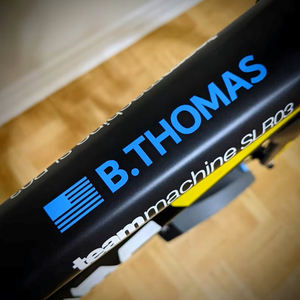 Özel PVC bisiklet şasisi  Sticker bisiklet Transfer etiket su geçirmez kişiselleştirilmiş bisiklet - Product Image 5