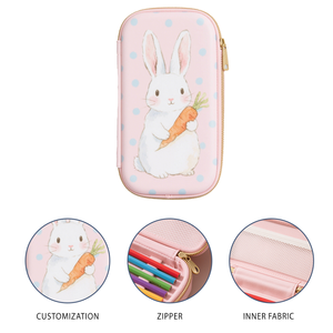 Kotak Pensil Anak Perempuan Lucu, Tahan Air, Ramah Lingkungan, Bahan EVA, Portabel, Harga Pabrik - Product Image 4