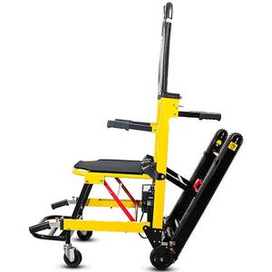 Kursi roda elektrik bermotor ringan, untuk evakuasi & memanjat tangga kursi lipat untuk terapi rehabilitasi - Product Image 2