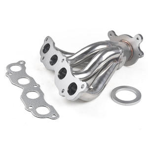 Système d'échappement <span class=keywords><strong>de</strong></span> course 4-<span class=keywords><strong>en</strong></span>-1 <span class=keywords><strong>en</strong></span> acier inoxydable haute performance pour Si SiR EP3 02-05 K20A3 2.0L DOHC I-VTEC - Product Image 5