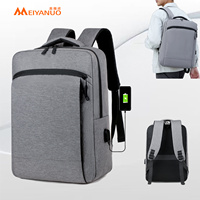 Sac à dos professionnel pour ordinateur portable, grande capacité, multi-compartiments, en nylon imperméable et durable, directement de l'usine
