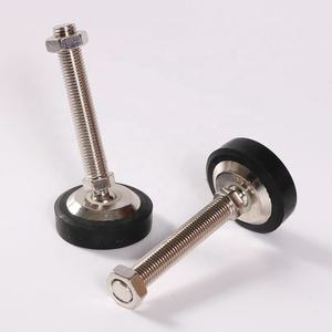 רגליים פילוס מתכוונן כבד רגליים ניילון מתכווננת עם תיקון חורים m6/m8/m10/m12/m16/m20/m24/ - Product Image 3