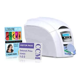 Imprimante de cartes d'identité Magicard <span class=keywords><strong>Enduro</strong></span> 3E par sublimation thermique pour l'impression de cartes PVC, badges d'accès pour employés et étudiants, et cartes plastiques. - Product Image 1