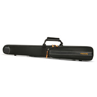 Sac à dos léger antichoc en tissu Oxford doublé polaire à double bandoulière avec étui de rangement détachable pour clarinettes et oboes noirs