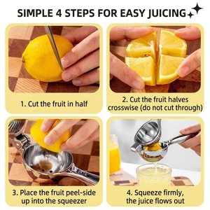 Outils <span class=keywords><strong>de</strong></span> <span class=keywords><strong>cuisine</strong></span>, presse-agrumes orange, citron, extracteur <span class=keywords><strong>de</strong></span> jus <span class=keywords><strong>de</strong></span> fruits, presse-citron manuelle pour la <span class=keywords><strong>cuisine</strong></span> à domicile - Product Image 4