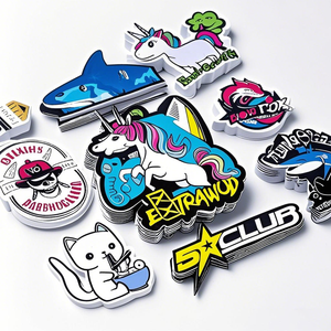 Adesivi in vinile <span class=keywords><strong>PVC</strong></span> fustellati personalizzati con stampa UV, impermeabili, autoadesivi, fogli Kiss Cut VSCO, <span class=keywords><strong>etichette</strong></span> <span class=keywords><strong>adesive</strong></span> per imballaggio con logo - Product Image 2