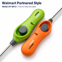 Briquet à gaz rechargeable pour barbecue, camping, cuisine, vente en gros