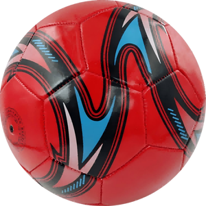 サイズ5 <span class=keywords><strong>PVC</strong></span>サッカーボール、マシンステッチ、接着加工済み、ユース向け屋内外サッカー練習用 - Product Image 4