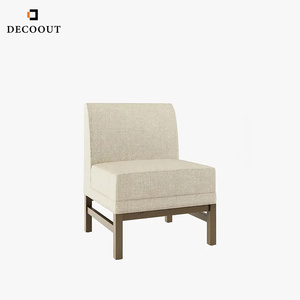 Mobília personalizada do projeto Banqueta couro do restaurante Quadro madeira Assento da cabine do restaurante - Product Image 2