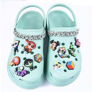 Accessoires de chaussures en PVC personnalisés en gros, mignons, de style dessin animé, décoration de sabots pour enfants, breloque de chaussure Chlucky - Product Image 2