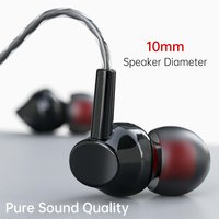 Écouteurs intra-auriculaires filaires SOMIC TONE D14, prise jack 3,5 mm, cordon de 1,2 m, micro, réduction de bruit ENC, étanchéité IPX4, Apt-X HD pour Android/iPhone