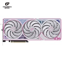 Kartu Grafis IGame GeForce RTX 5080 Ultra W Putih GDDR7 Kartu Video Gaming Mendukung DLSS 4 Kipas Tiga GPU Desktop