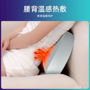 Masseur cervical double usage, coussin de massage électrique pour le cou et les lombaires, pétrissage, compresse chaude, massage Tuina - Product Image 3