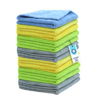 Haute densité 430GSM corail microfibre tricoté à séchage rapide en peluche épaisse voiture détaillant tissu de séchage Absorption d'eau doux au toucher Non