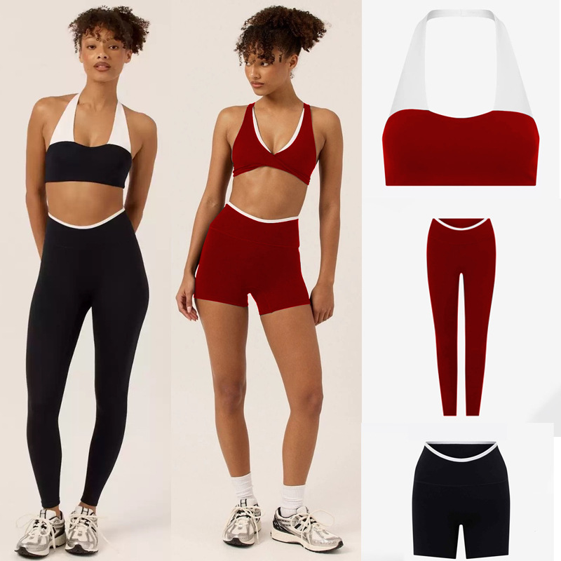 New Popular Yoga Set Custom Logo Gym Fitness Sets Women 2 Pieces Fitness Wear for Women