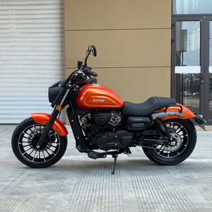 Motocicleta Retro Vintage de Gasolina de <span class=keywords><strong>500cc</strong></span> con Soporte EEC COC, Modelo YY500-3, Motor Refrigerado por Agua, Sistema EFI, Velocidad Máxima 180 km/h, Ciclomotor de Gasolina para Carretera - Product Image 3