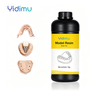 Resina Fotopolímera Dental de Alta Precisión para Consultorio, 1 kg, 99% de Pureza, Resina Sintética para Impresora 3D Dental, Modelo YiDiMu