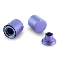 Capsules de parfum magnétiques en aluminium Fea 15mm Capuchon de parfum Capuchon de parfum avec anneau magnétique