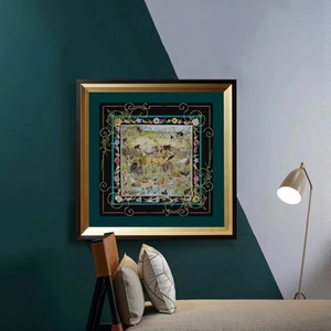 European Retro Style ECO-Friendly High Definition Fabric Silk Print Painting <b>Poster</b> Frame <b>for</b> Living <b>Room</b> Vintage Home Decor - Product Image 4