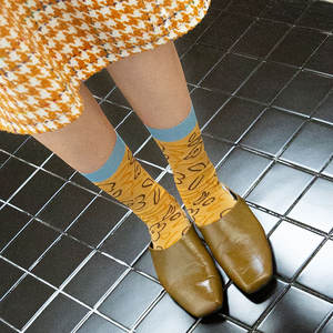 Meilleures chaussettes décontractées en coton tricoté haut <span class=keywords><strong>de</strong></span> gamme pour filles respirantes et fines avec un nouveau design <span class=keywords><strong>de</strong></span> broderie - Product Image 4