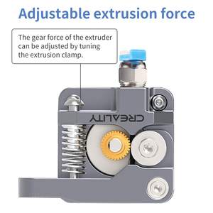 Actualización del Extrusor Creality Ender 3, Alimentador de Metal, Piezas de Impresora 3D para Ender 3 Pro 3S V2 Max CR 10, Gris - Product Image 2