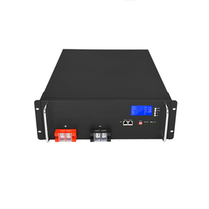 Bateria de Lítio Lifepo4 5KWH 16S1P <span class=keywords><strong>48V</strong></span> 100Ah IP65 CAN para Aplicações em Sistemas Solares Montada em Rack - Product Image 1