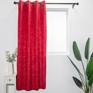 <span class=keywords><strong>Tende</strong></span> di Lusso in Velluto Rosso Dairui, Pannelli Oscuranti Moderni Super Morbidi e Isolanti con Occhielli, Personalizzabili per <span class=keywords><strong>Soggiorno</strong></span> - Product Image 2
