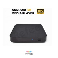 Reproductor Multimedia Refee Android 9.0 con WiFi y USB para Señalización Digital