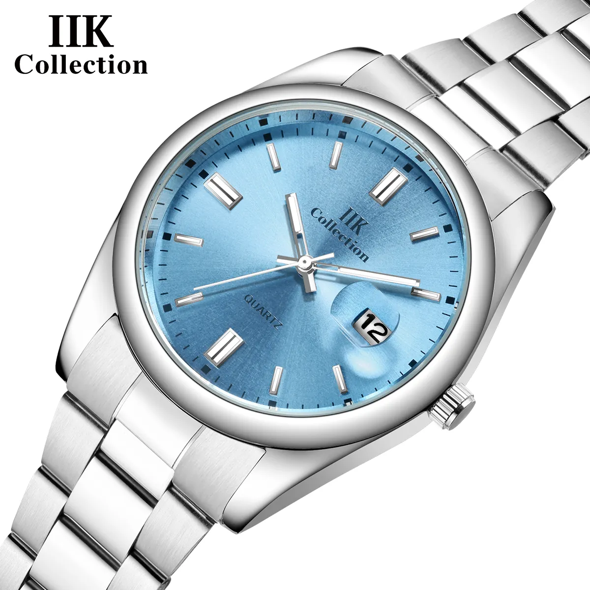 Hot Selling Mens Watches Steel Band Multi Color Men Business Classic Trendy Fashion Mens Watch