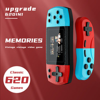 Konsol Game Genggam F1 Baru Dua Mario 620 dalam Satu Retro 3 Inci Konsol Game Genggam Arcade Konsol Video Game