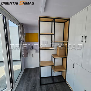 Maison conteneur en métal portable maison résidentielle en paquet plat maison individuelle vie bureau mobile - Product Image 3