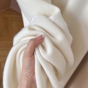 Pantaloni Eleganti Vintage Autunno Inverno 100% Lana Vergine Australiana a Vita Alta e Gamba Larga per Donna Casual Morbidi e Lunghi - Product Image 4