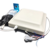 Lecteur de carte UHF intelligent longue portée Contrôle d'accès de porte RS232/485 pour système de stationnement Antena Lecteur intégré RFID 5M G20