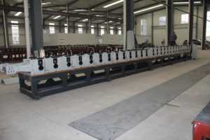 Türrahmen-Rollformmaschine Türrahmen-Pressrollformmaschine Stahltür-Produktionslinie - Product Image 2