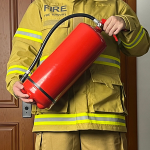 Extintor de Incendios Portátil con Ruedas de Acero para Hogar y Hotel, 5 kg, Polvo Seco <span class=keywords><strong>ABC</strong></span>, Personalizado para la Lucha Contra Incendios - Product Image 2