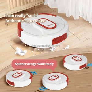 Jouets Lucky Toys - Ensemble de nettoyage pour jeu de rôle - <span class=keywords><strong>Aspirateur</strong></span> robot électrique de simulation - Jouets de jeu d'imitation pour enfants - Product Image 3