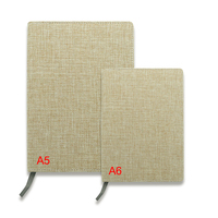 Carnet portable A5 vierge pour sublimation avec couverture en cuir PU, pour le bureau et l'école