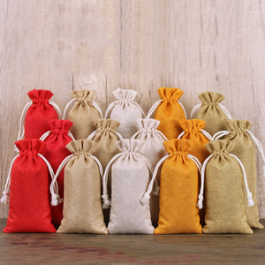 Sacs en <span class=keywords><strong>jute</strong></span> personnalisables avec cordon <span class=keywords><strong>de</strong></span> serrage, réutilisables, petits sacs <span class=keywords><strong>de</strong></span> courses en <span class=keywords><strong>toile</strong></span> <span class=keywords><strong>de</strong></span> <span class=keywords><strong>jute</strong></span> pour usage domestique, sac en <span class=keywords><strong>jute</strong></span> tressé - Product Image 2