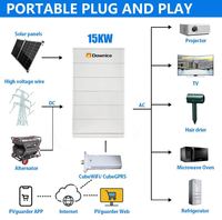 153.6V 206AH 30kwh haute tension Lifepo4 batterie domestique 30 kva Batterie au Lithium stockage d'énergie batterie onduleur