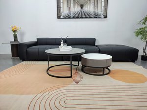 Déstockage : Canapé Pixel 3,3 m avec structure en bois massif et revêtement en <span class=keywords><strong>cuir</strong></span> écologique pour <span class=keywords><strong>salon</strong></span>, villa, hôtel - Product Image 3