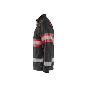 BLAKLADER-Pull haute visibilité 355111589955S Noir/Rouge-EAN 7330509838853 HI-VIS WORKWEAR - Product Image 5