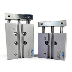 Cylindre pneumatique à double effet Festos série DFM, cylindre à tige de guidage DFM-12-10-25-40-50-P-A-GF pour équipement d'automatisation - Product Image 1