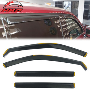 Pour Toyota Grand Highlander 24-26 : Pare-soleil de fenêtre intégrés, déflecteurs de protection latérale pour portières de voiture en PC - Product Image 1