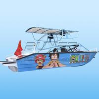 Vente directe petit bateau vitesse au large 5.8m/19FT bateau de pêche en aluminium de luxe à vendre
