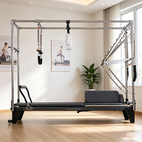 Nouveau modèle de table de Pilates Cadillac Reformer Trapeze avec système intégré, ressorts de performance et glisse fluide pour un entraînement complet