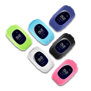 2018 트렌드 제품 키즈 GPS 추적 128*128 OLED 화면 아기 원격 모니터 스마트 아기 시계 q50