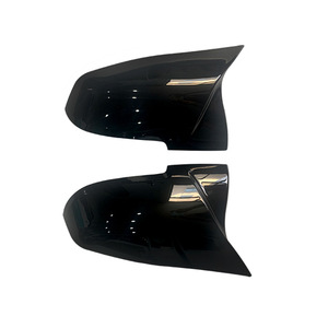 Carcasa de Espejo Retrovisor en Fibra de Carbono Negro Brillante con Forma de Cuerno de Toro para BMW F20 F30 F36M, Juego Completo - Product Image 4