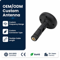 Antenne de passerelle IoT industrielle 4G LTE GPS Combo 28dBi à gain élevé, antenne externe active pliable avec connecteur fileté, prise en charge OEM